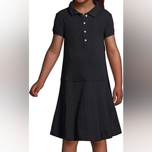 Lands' End School Uniform Short Sleeve Polo Dress